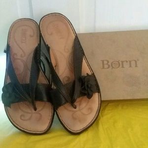 Born Sandals size 8 ladies